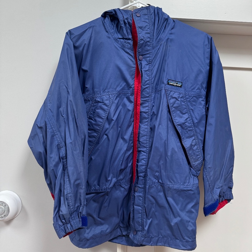 Patagonia Kids' Size 10 Nylon Lined Windbreaker/Rain Jacket